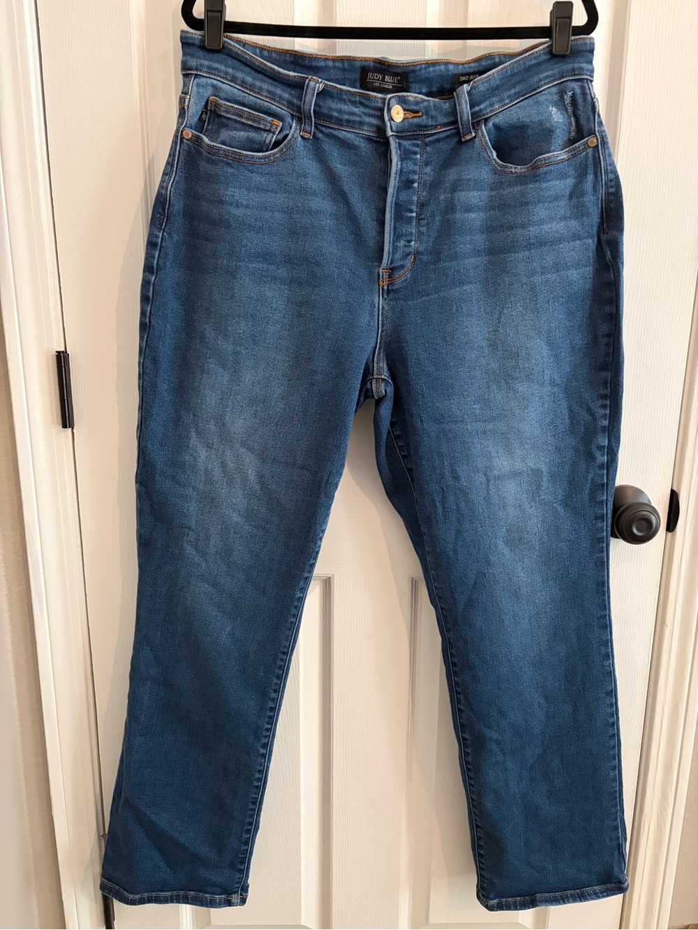 Judy Blue Size 18 - Dad Jeans Button Fly Dark Wash High Rise Stretch Curvy Plus